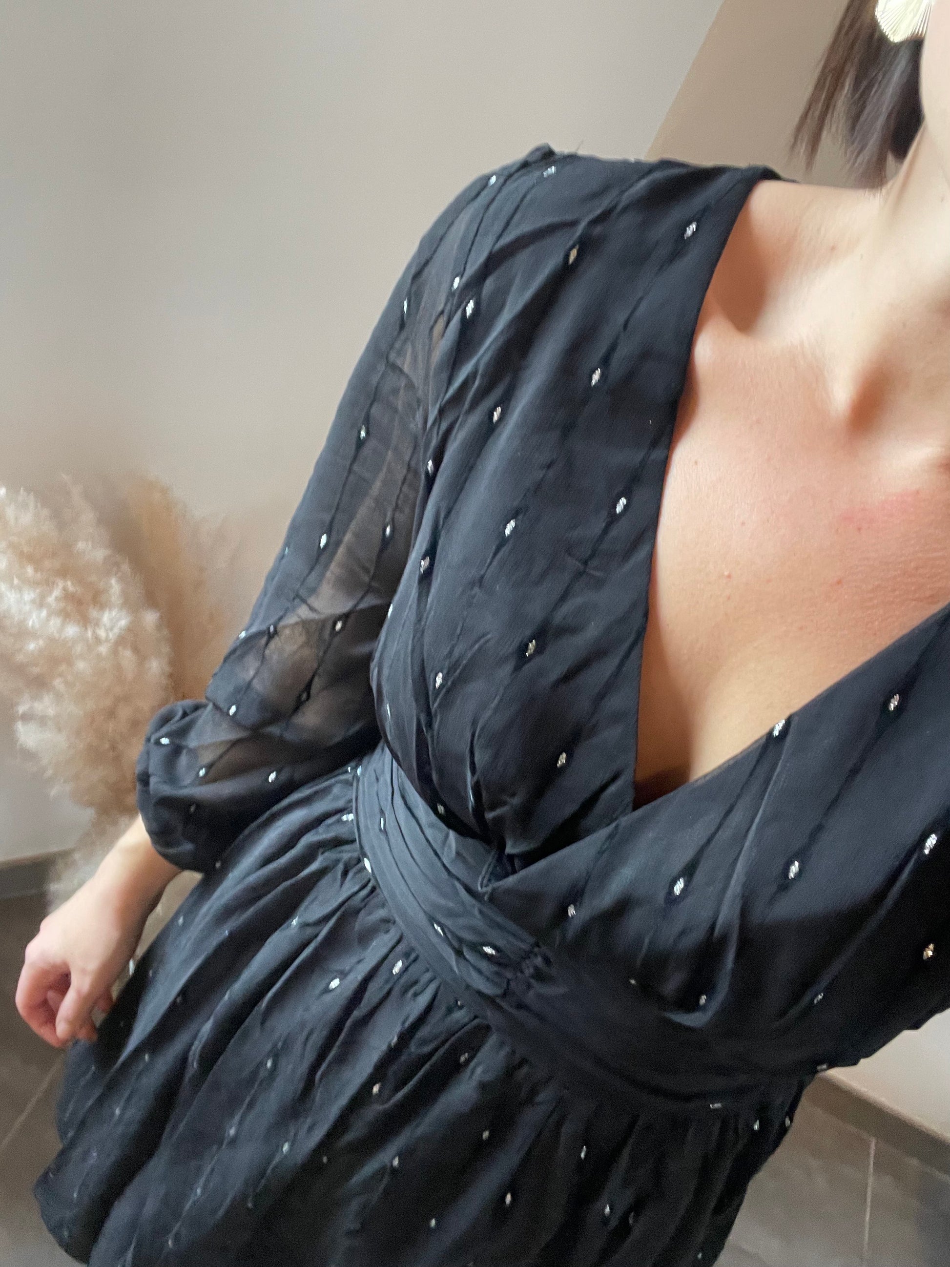Robe noir noël