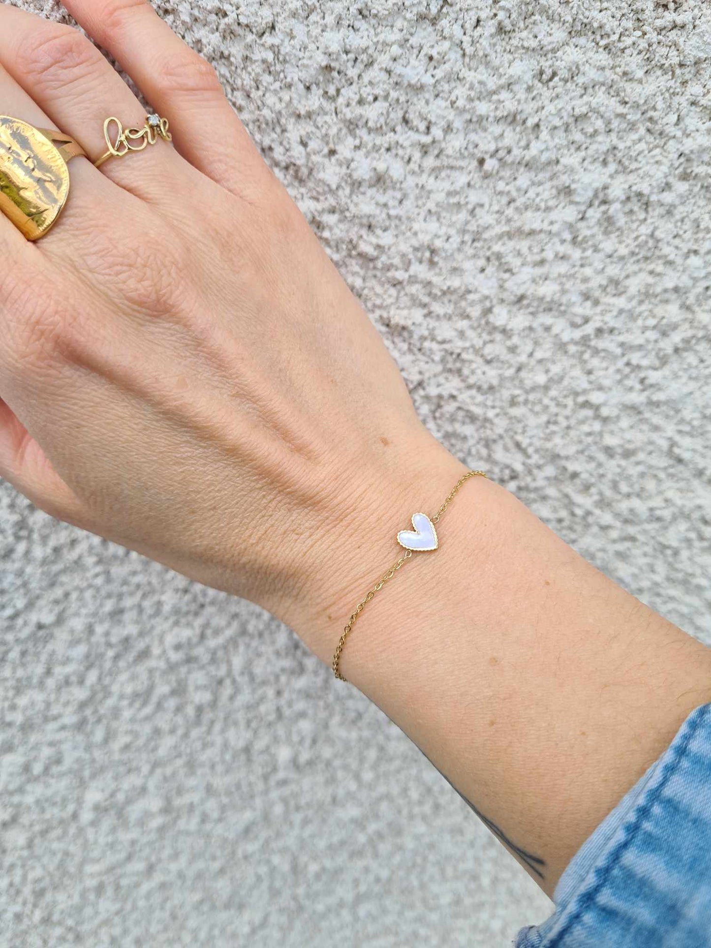 Bracelet cadeau amour coeur