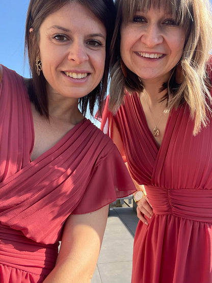 Robe Eva Vieux Rose