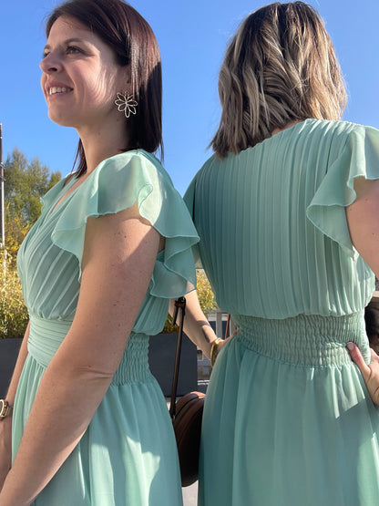 Robe Eva Vert d'eau