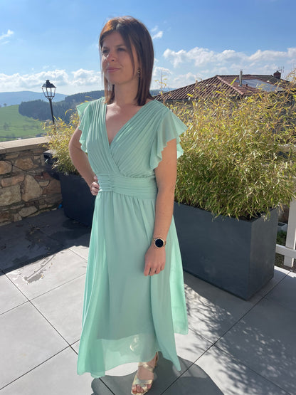 Robe Eva Vert d'eau