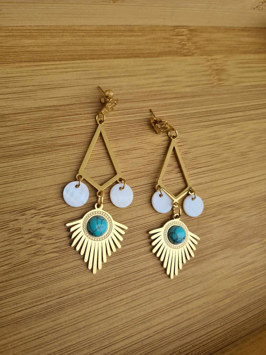 Boucles d'oreilles Marie